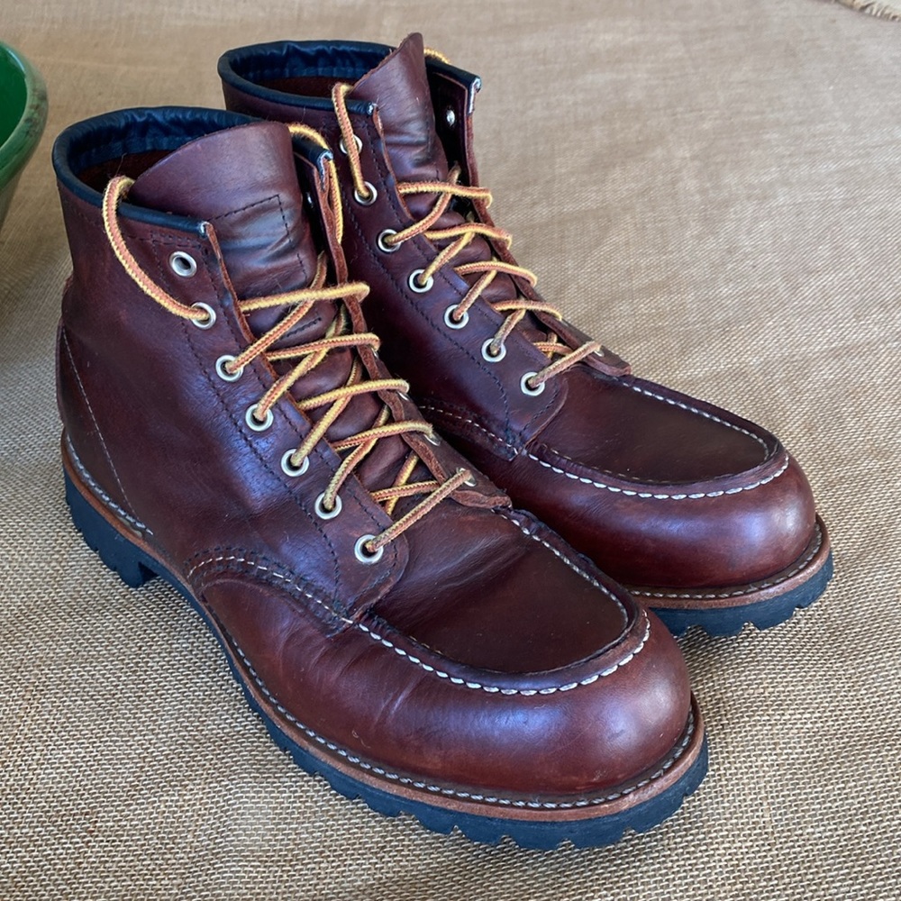 Red Wing Roughneck Leather Boots Men’s Size 10